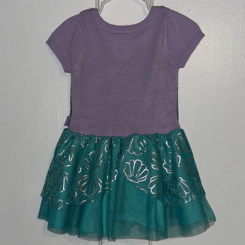 DISNEY mermaid Purple and Teal Costume Dress size 18 months